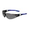 Ge Safety Glasses, Anti-Fog & Anti-Scratch, Smoke Lens, Black/Blue Frame GE205SAF - alternate 1
